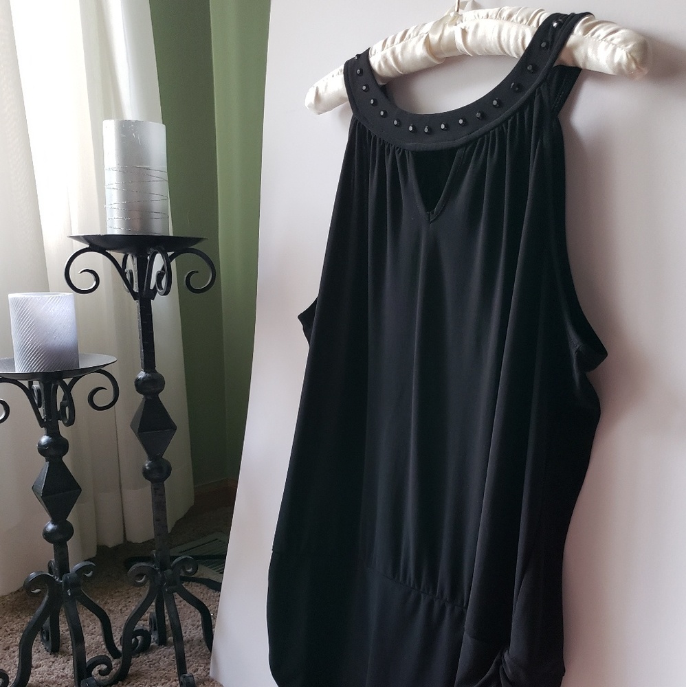 Torrid Black Dressy Top 0188